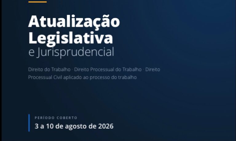 Boletim 02 – Atualização legislativa e jurisprudencial